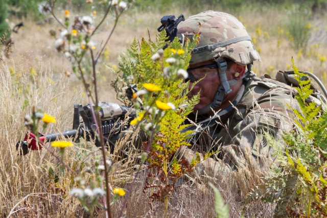 Paratroopers conduct live-fire exercise in Ukraine