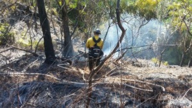 USAG Hawaii vs. a wildland fire