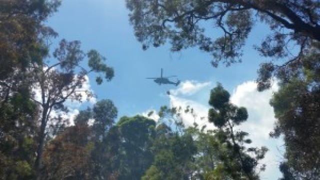 USAG Hawaii vs. a wildland fire