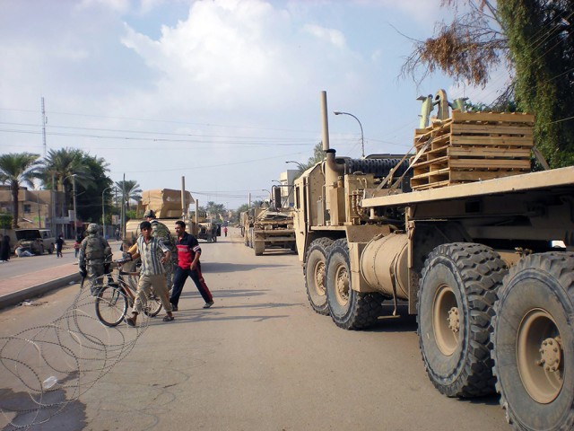 Trained and ready logistics forces