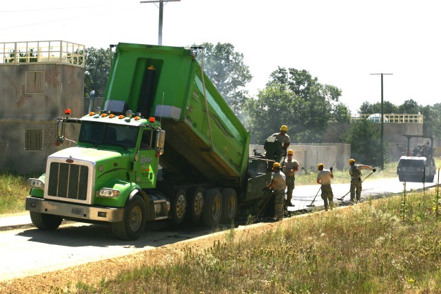 Operation Essayons 2015: Engineers work on Fort McCoy facilities,