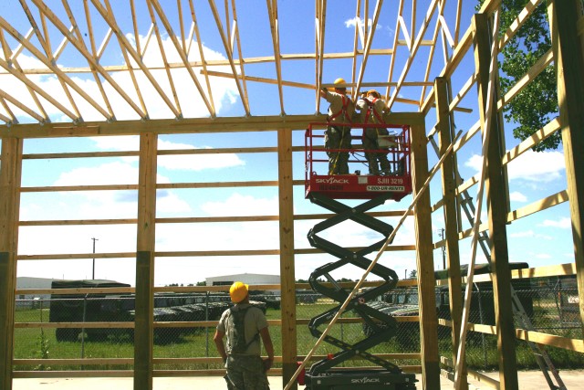 Operation Essayons 2015: Engineers work on Fort McCoy facilities,