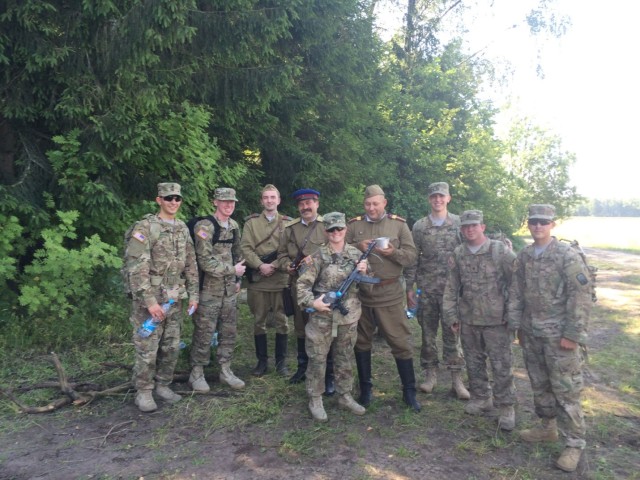 39th Transportation Bn. helps build Strong Europe through Lithuanian road march