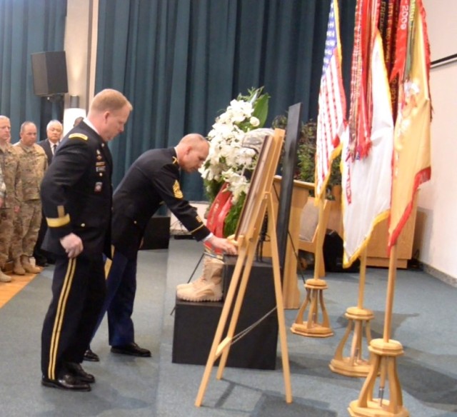 Soldier remembered fondly in two ceremonies