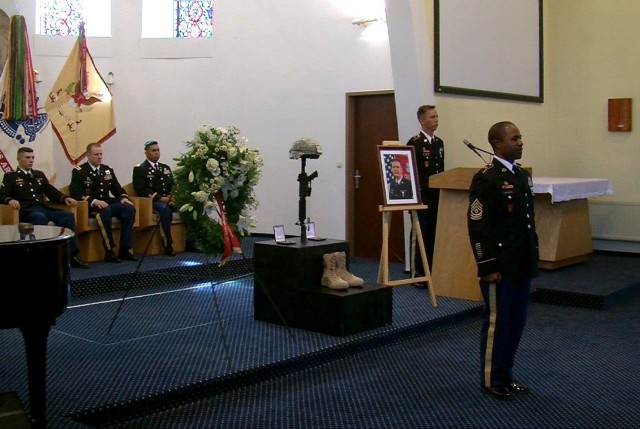 Soldier remembered fondly in two ceremonies
