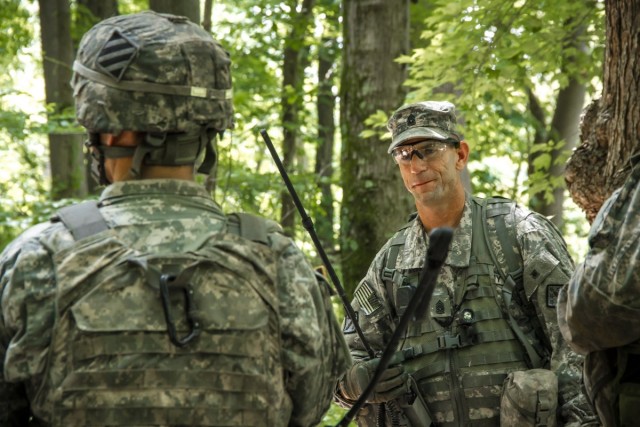 Troops sharpen skills during leaders course