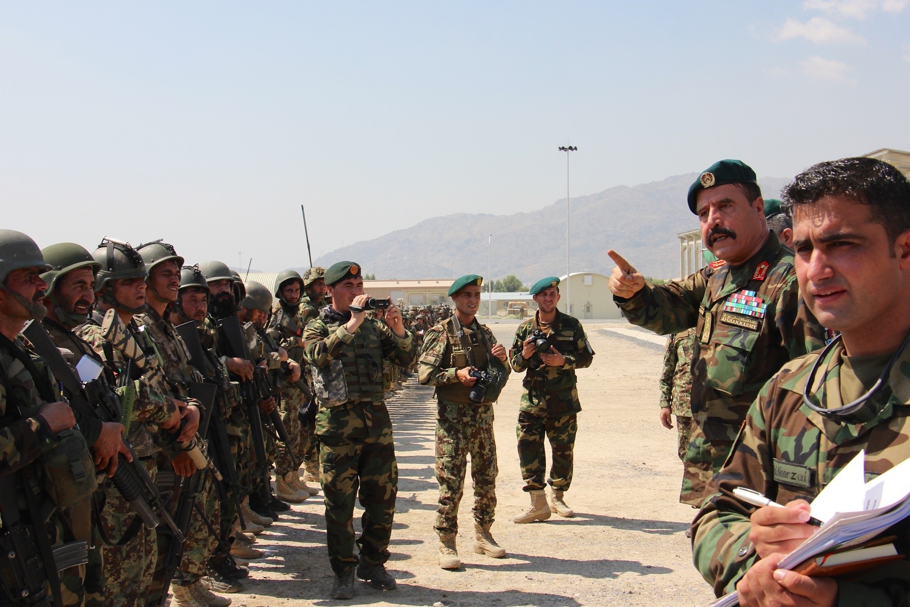 Afghan troops prepare for joint operation | Article | The United States ...