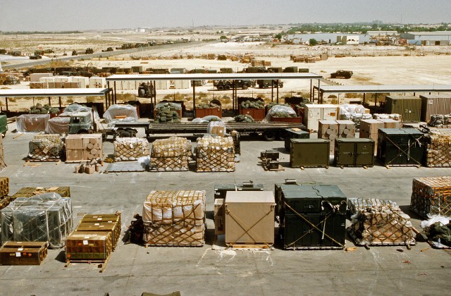 Storage Yard in the Desert