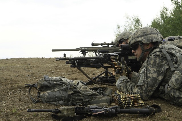 2-87 Infantry Regiment, live fire exercise