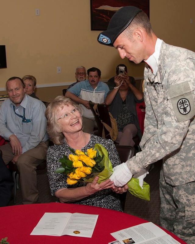 Presentation of Roses