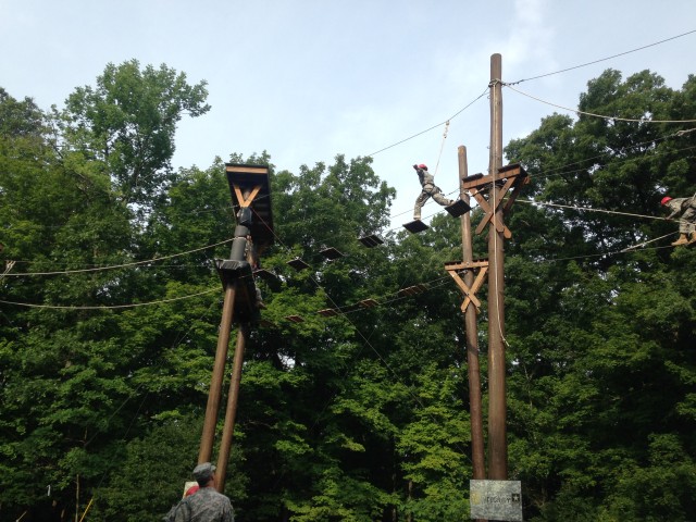 Cadets test mental skills in the field