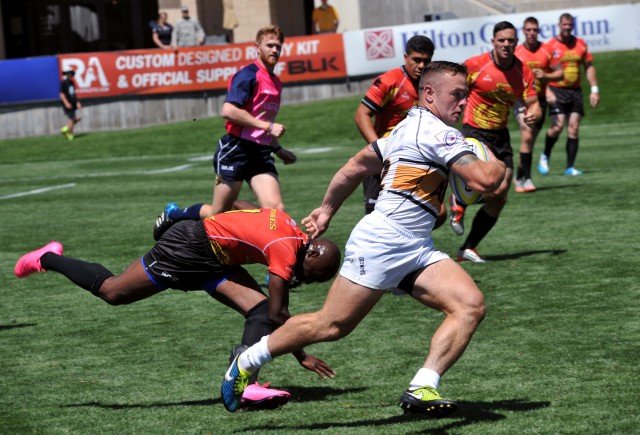 Soldiers win third consecutive Armed Forces Rugby Sevens crown