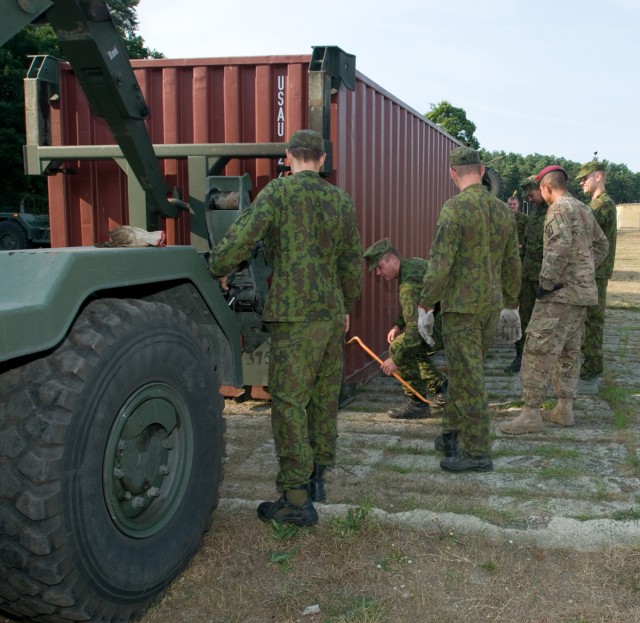 Lithuanian, US troops tackle Poland mission