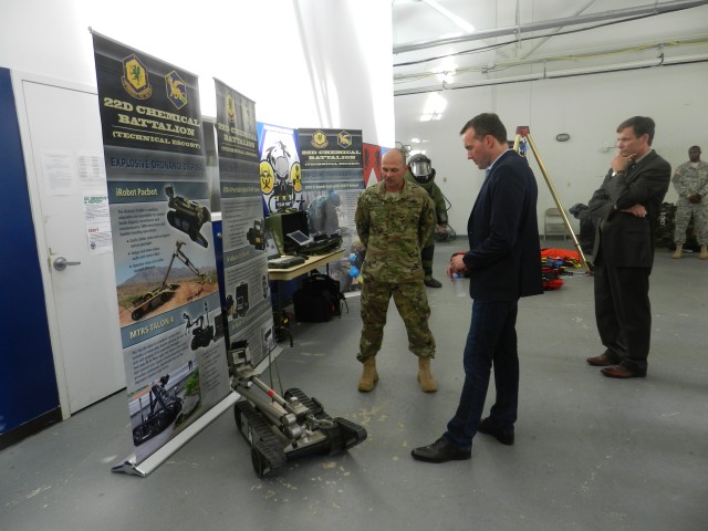 Acting Army undersecretary visits Aberdeen Proving Ground