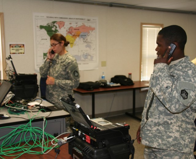 Chem-Bio-Nuke Soldiers train for next NIE with briefcase-sized comms equipment