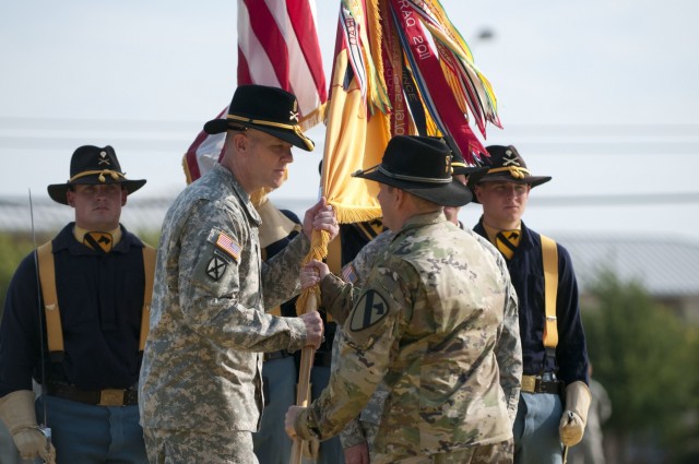 Cav unit hosts change of responsibility ceremony