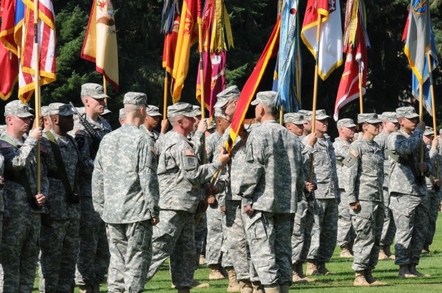 7th Infantry Division change of command