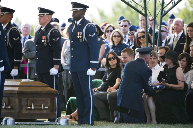 Ninth Chief Master Sgt. of the Air Force laid to rest in Arlington