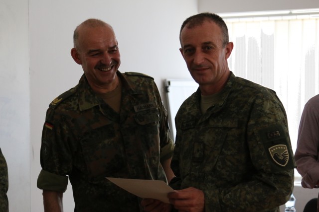 US Army contracting team trains local institutions in Kosovo