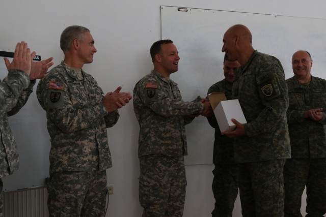 US Army contracting team trains local institutions in Kosovo