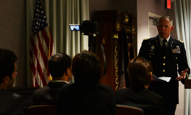 Army embraces diversity, chaplain tells foreign journalists