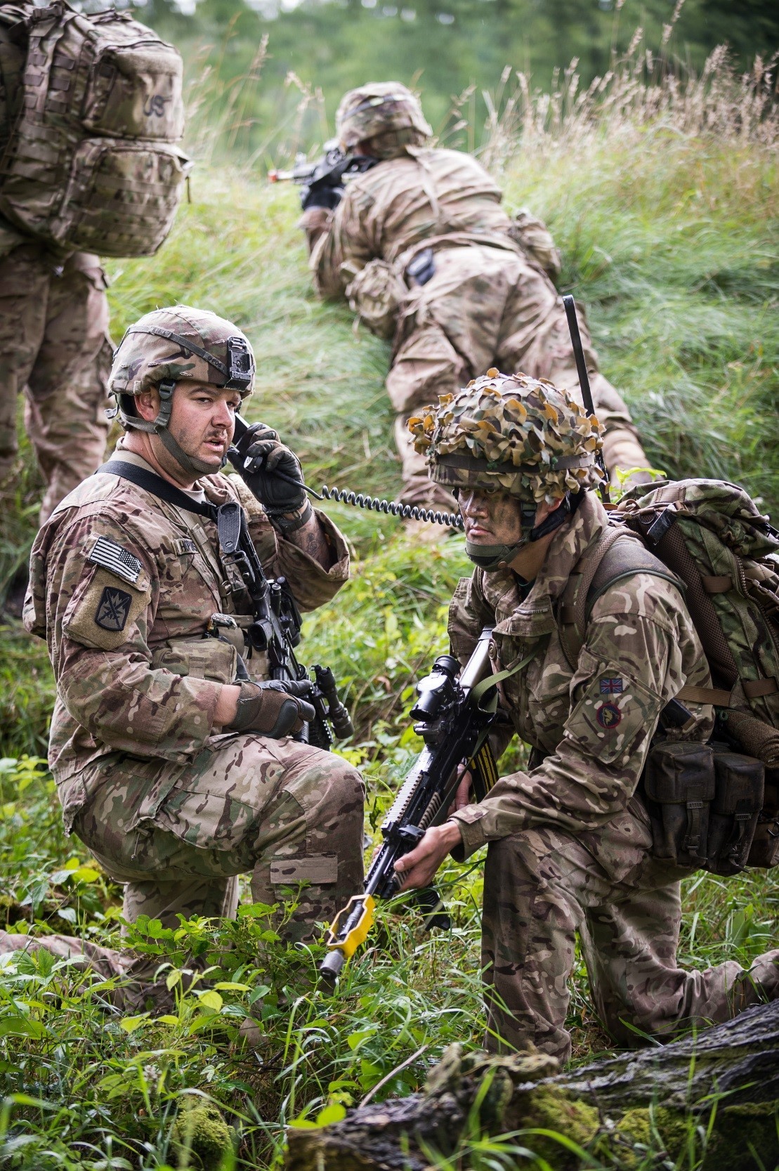 51st Trans. and British partners build alliance through joint exercise ...