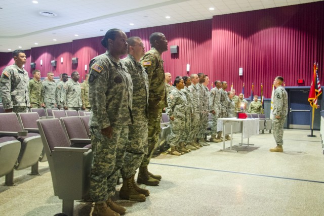 101st STB Soldiers inducted into the NCO Corps