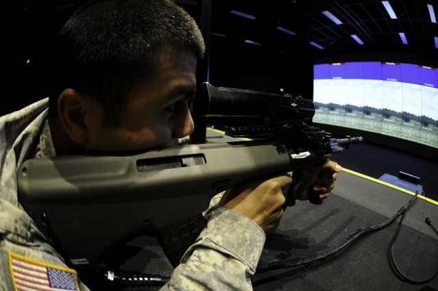 I Corps Soldiers fire Australian weapons during WTSS