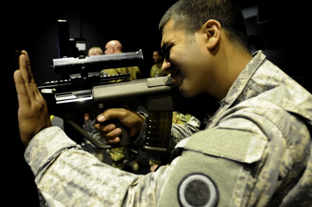 I Corps Soldiers fire Australian weapons during WTSS