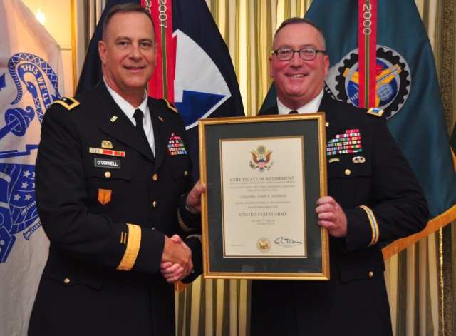 ASC holds retirement ceremony for Hannon