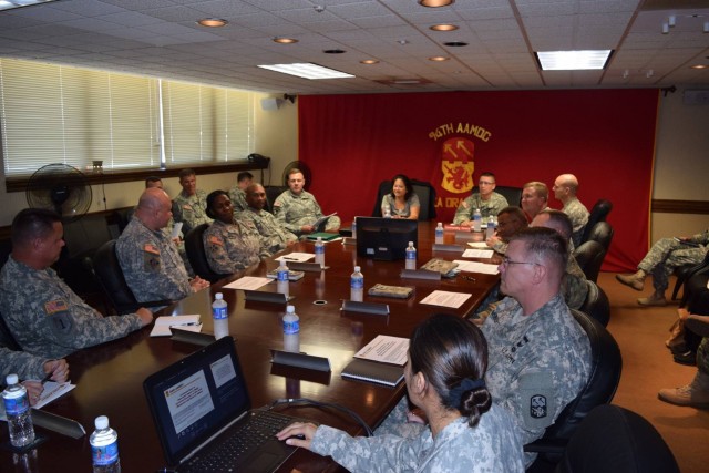 Debra S. Wada visits Sea Dragon Headquarters
