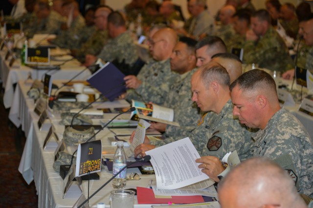 U.S. Army Europe Summer Commanders' Conference