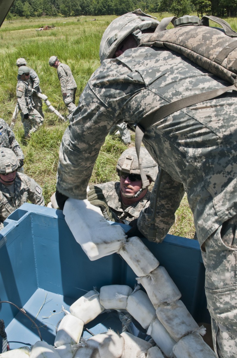 Sapper company launches mine-clearing rockets at River Assault ...