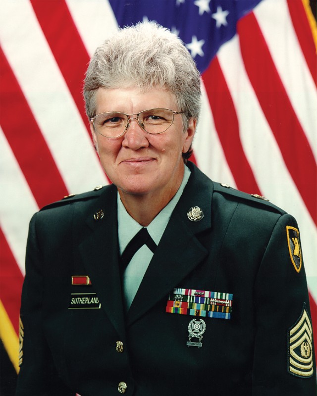 Command Sgt. Maj. Mary E. Sutherland