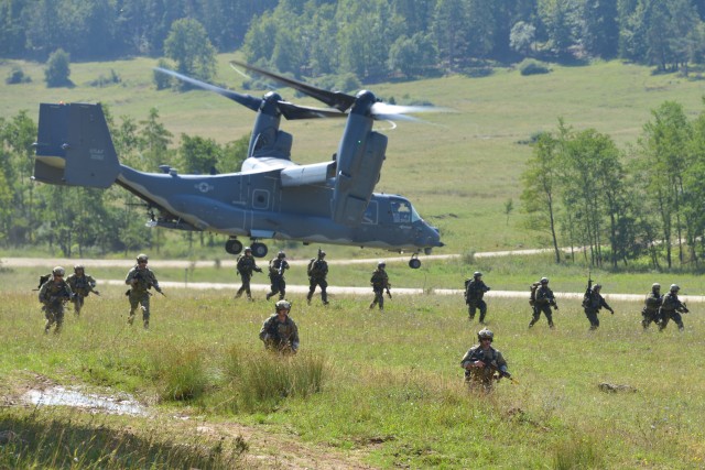 NATO allies jump into Swift Response 15