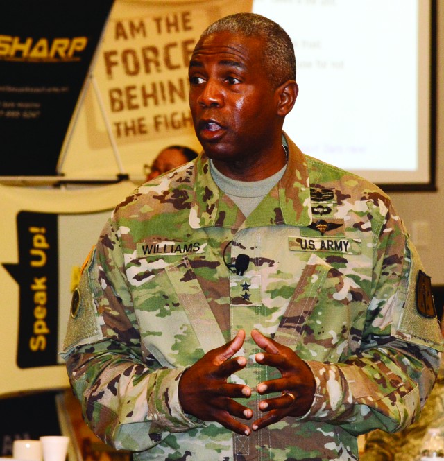 CASCOM commander addresses SHARP Summit