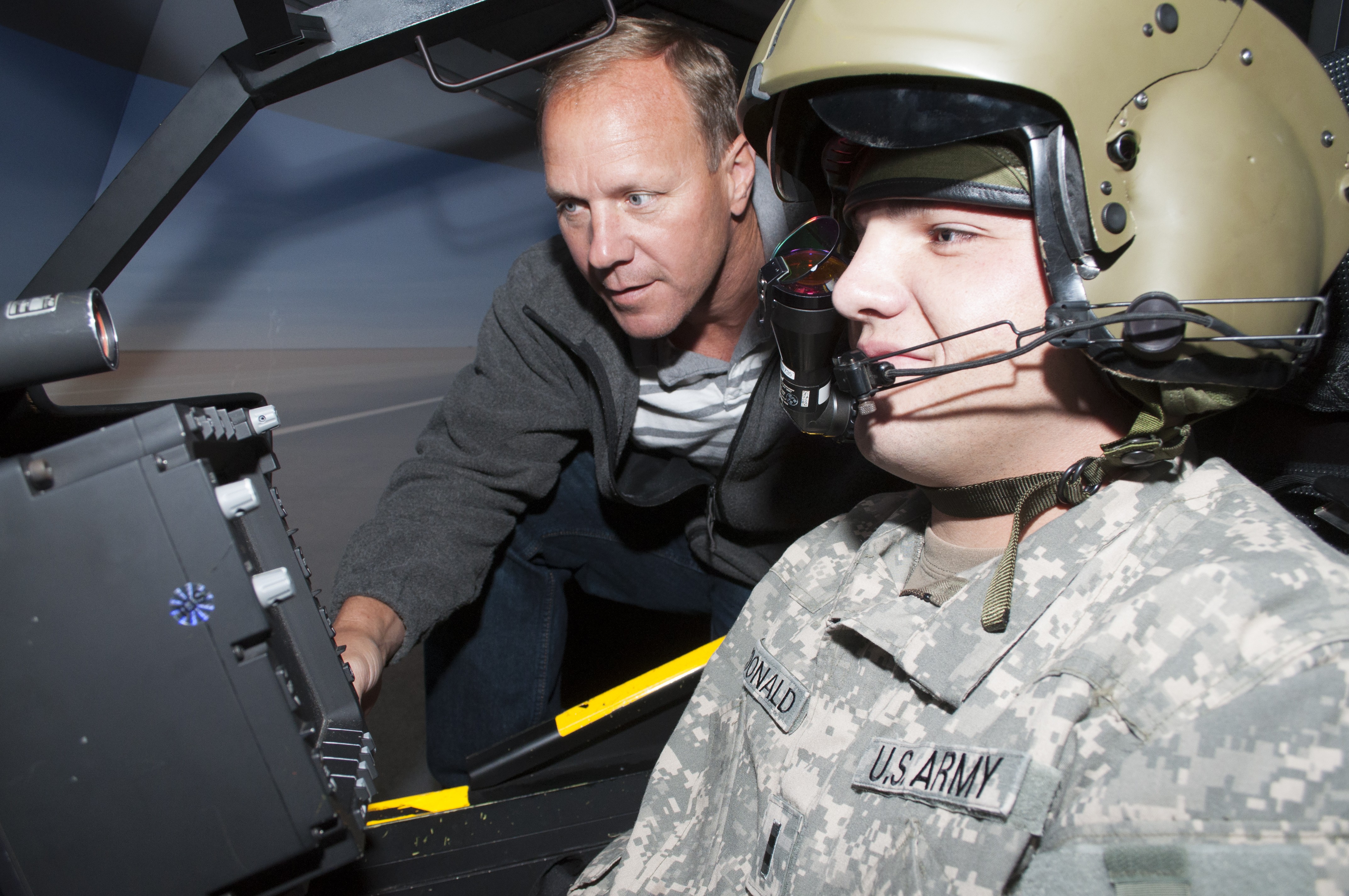 Flight simulator facility staff provides realistic training for pilots ...