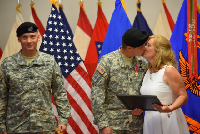 Sergeant Major Martin D. Dickinson retires after three decades of Army leadership
