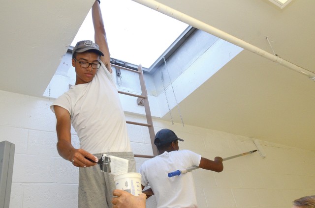 Renovation project brings together ChalleNGe cadets, MDNG, volunteers