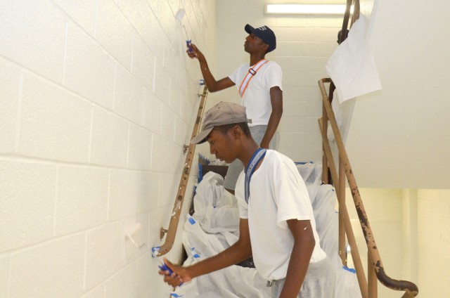 Renovation project brings together ChalleNGe cadets, MDNG, volunteers