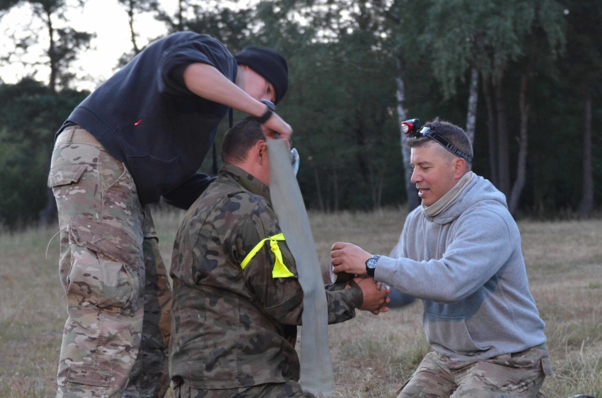 Captive audience: US Soldiers support Polish allies in kidnapping ...