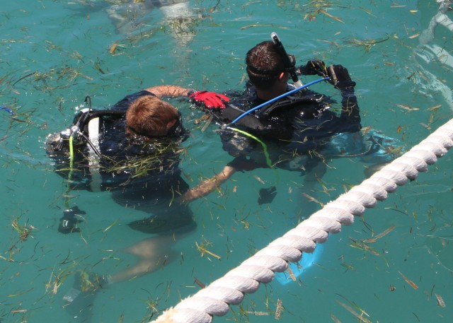 Army divers partner with Coast Guard in support of Saipan recovery