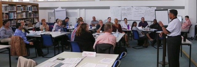 IMCOM training team holds training sessions in Europe