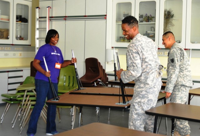 Morales Club helps schools prepare for first day