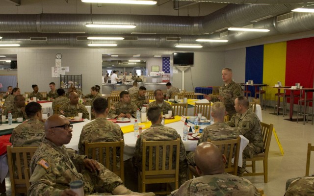 18th CSSB leaders see alliance building firsthand in Romania