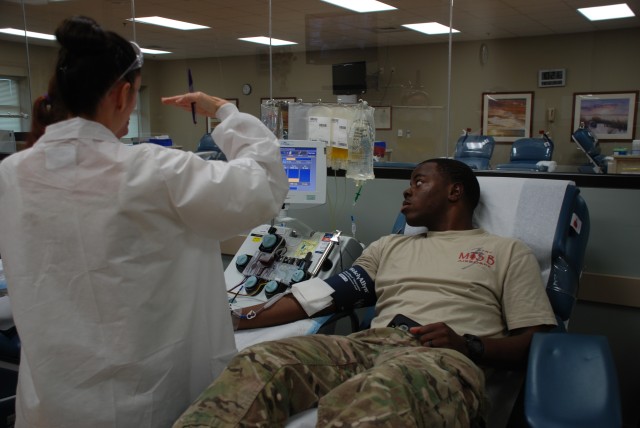 Asheresis plasma donation