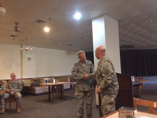 Task Force Talon holds first prayer breakfast