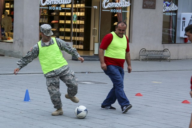 Tolerance and Equality: Soldiers support community enrichment in Peja