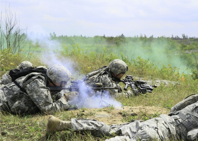 Catamounts conduct live-fire training