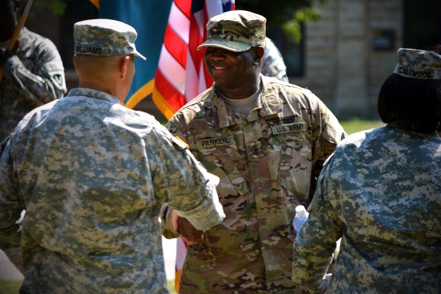 ASC HHC gets a new First Sergeant